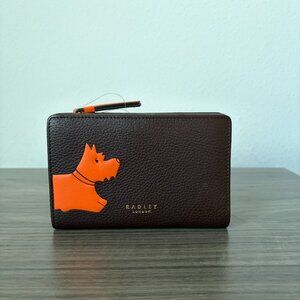 Radley London Radley Stamp Medium Bifold Wallet - Dark Brown